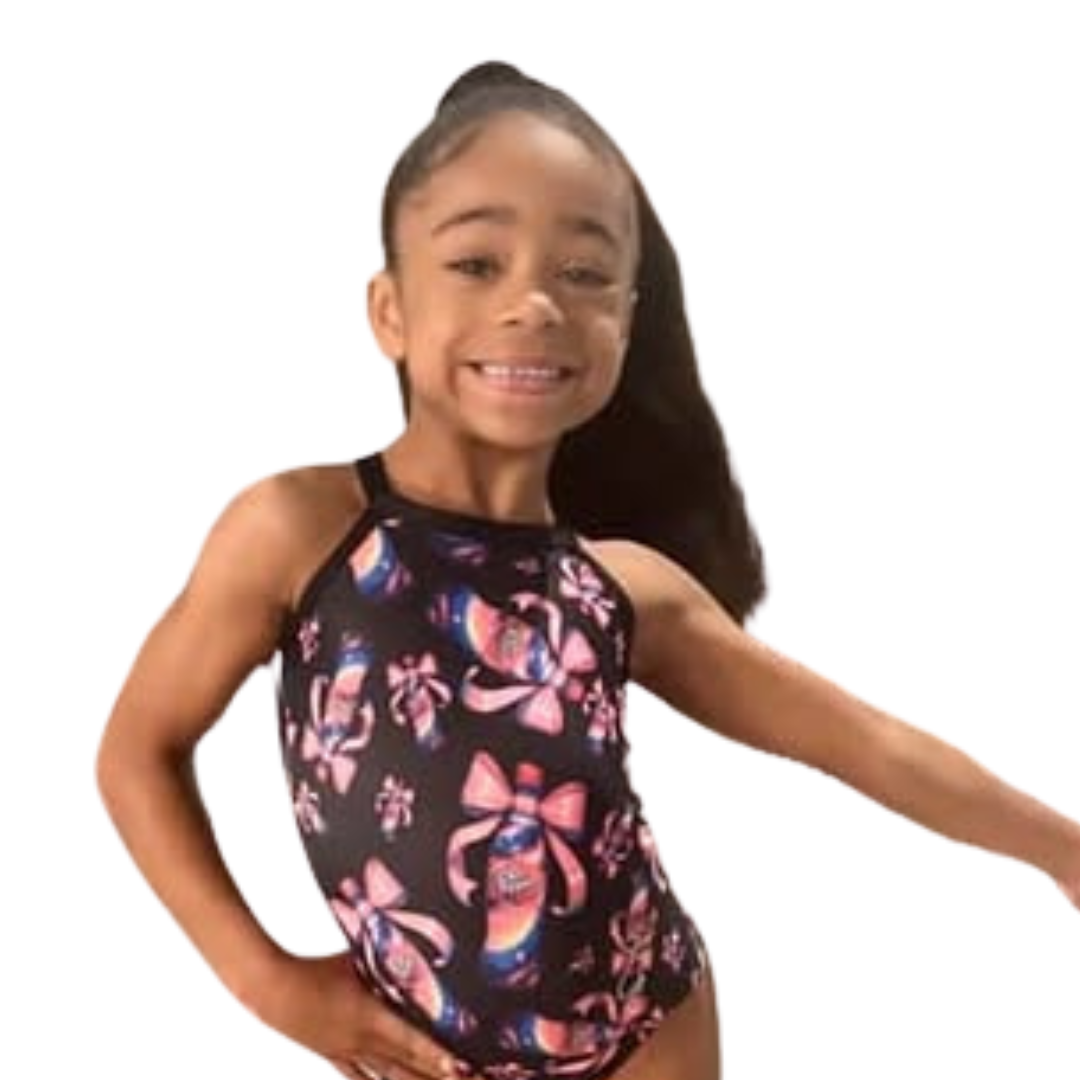 Dr. Pepper Rainbow Coquette Leotard