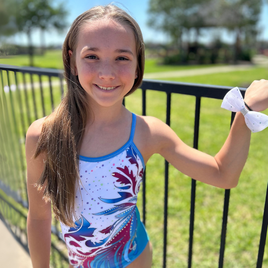 Dazzling Leotard *With Rhinestones*