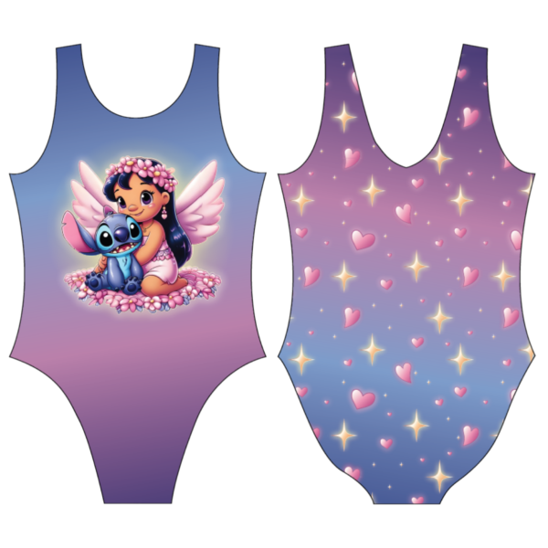 Angel Wings Stitch Leotard