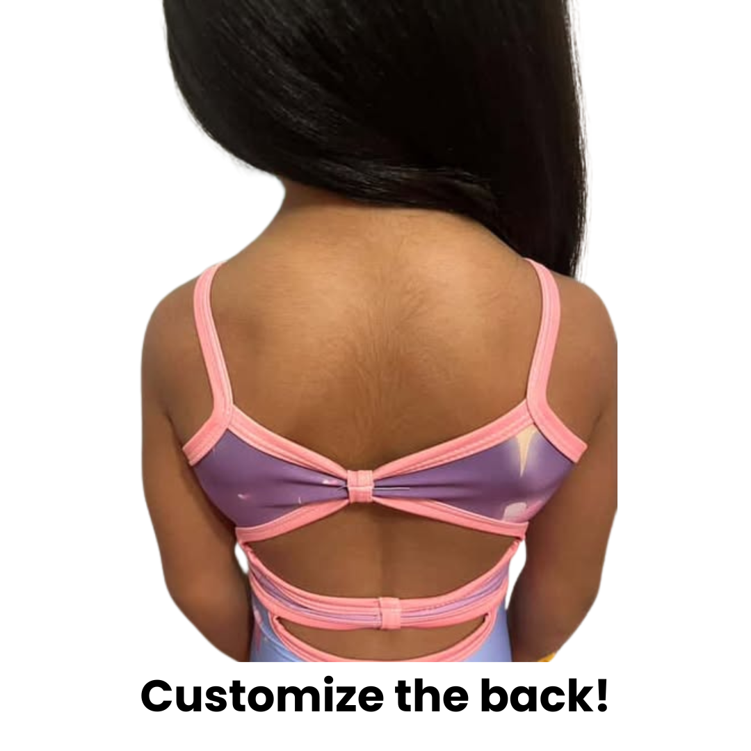 Angel Wings Stitch Leotard