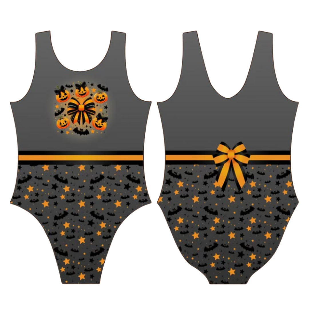 Bow Pumpkins Leotard