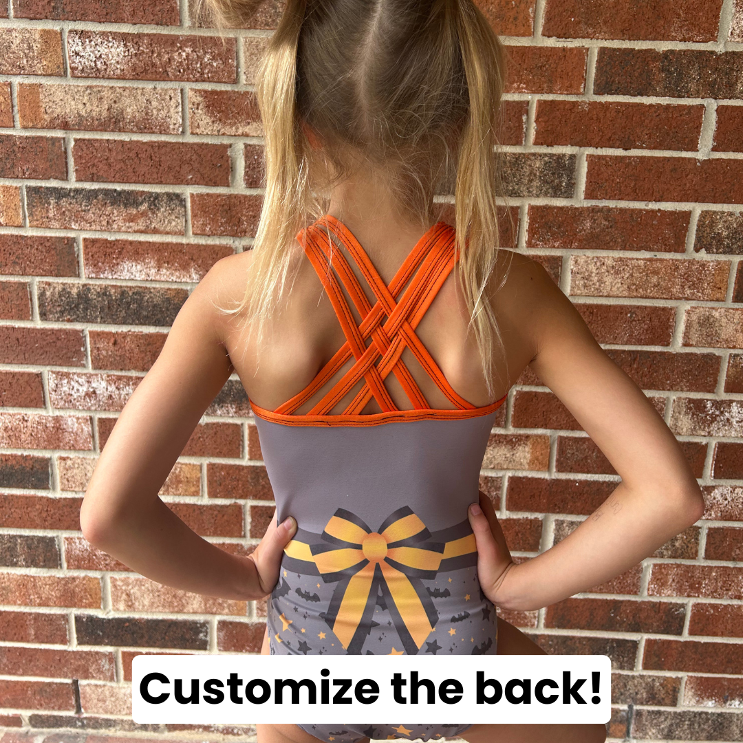 Bow Pumpkins Leotard