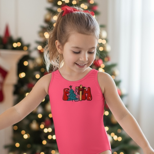 Christmas Faith Leotard