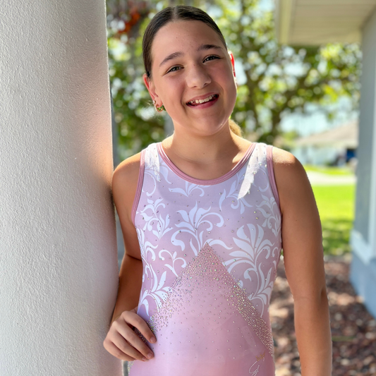 Classy Leotard *With Rhinestones*