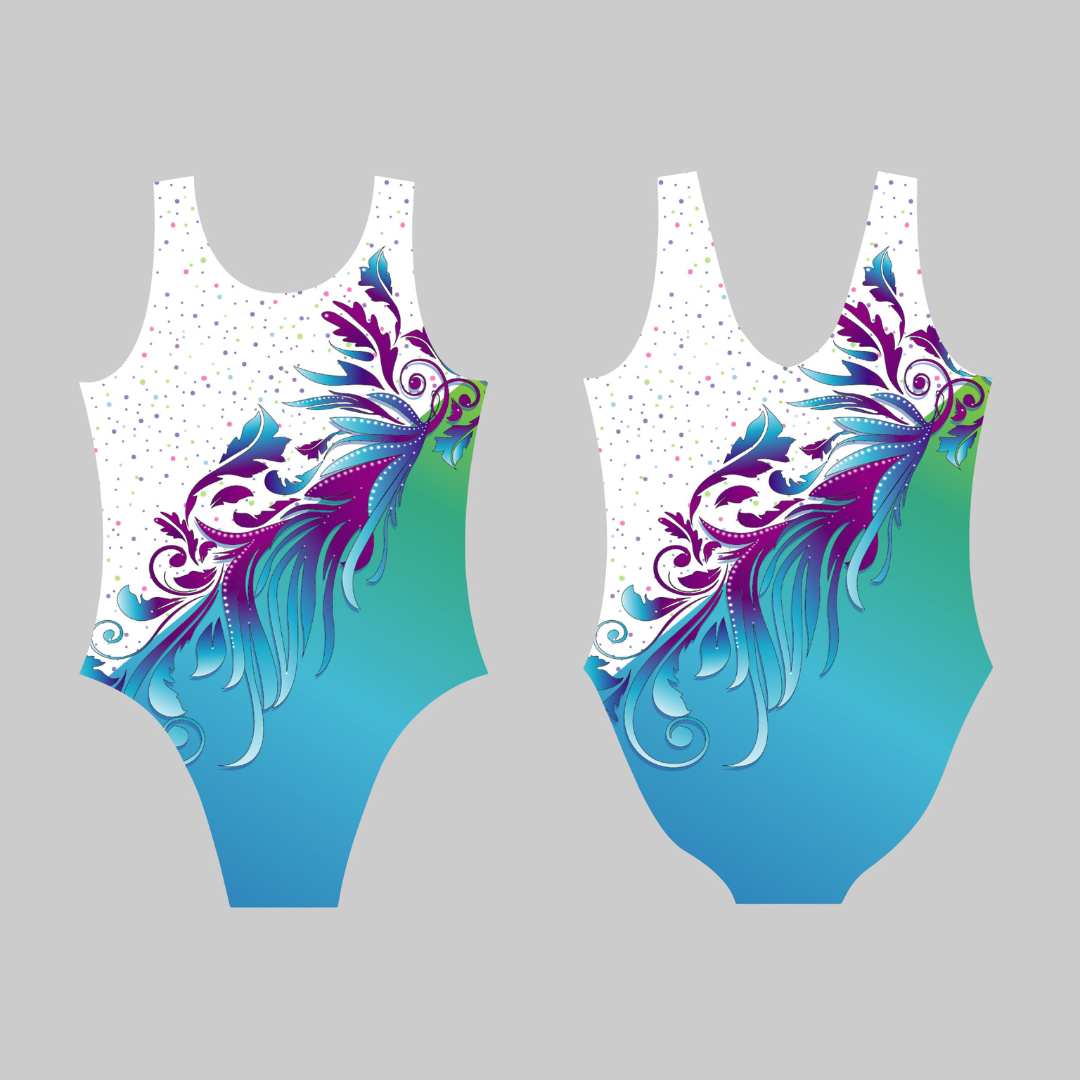 Dazzling Leotard *With Rhinestones*