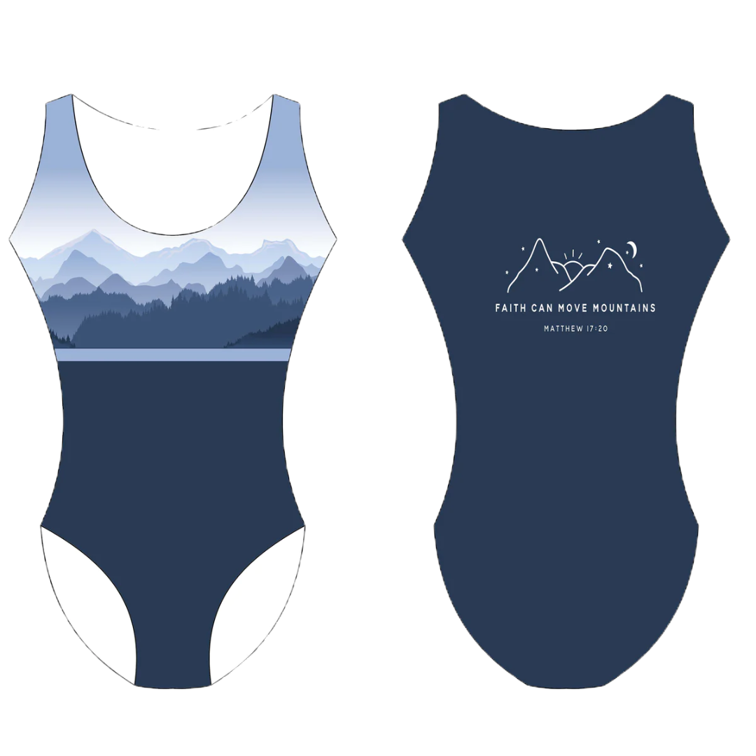 Faith Can Move Mountains Leotard