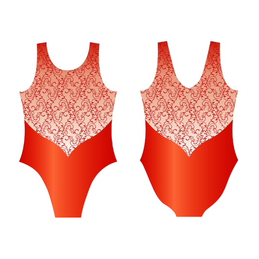 Fancy Leotard *With Rhinestones*