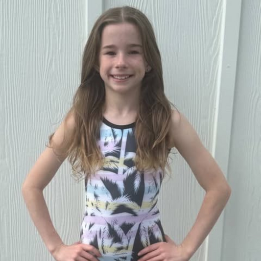 Florida Palms Leotard