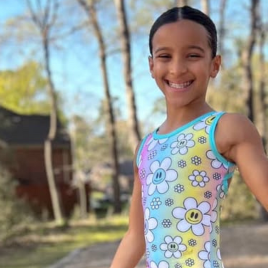 Flower Power Leotard