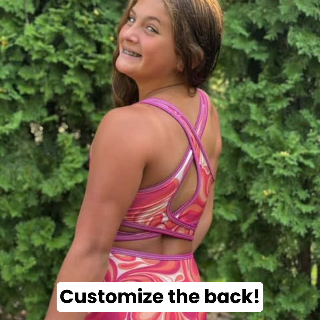 Groovy Orange Leotard