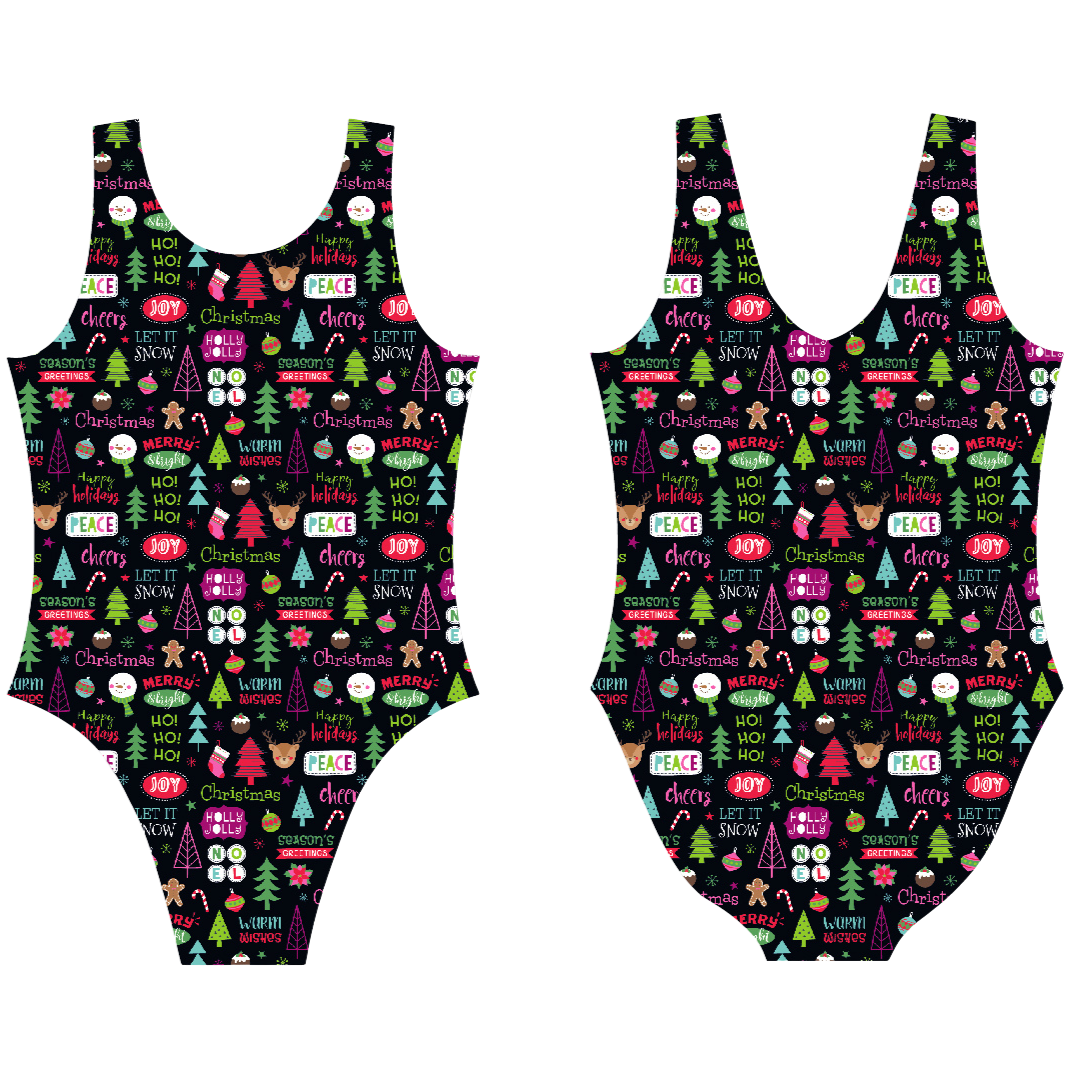 Happy Holidays Leotard