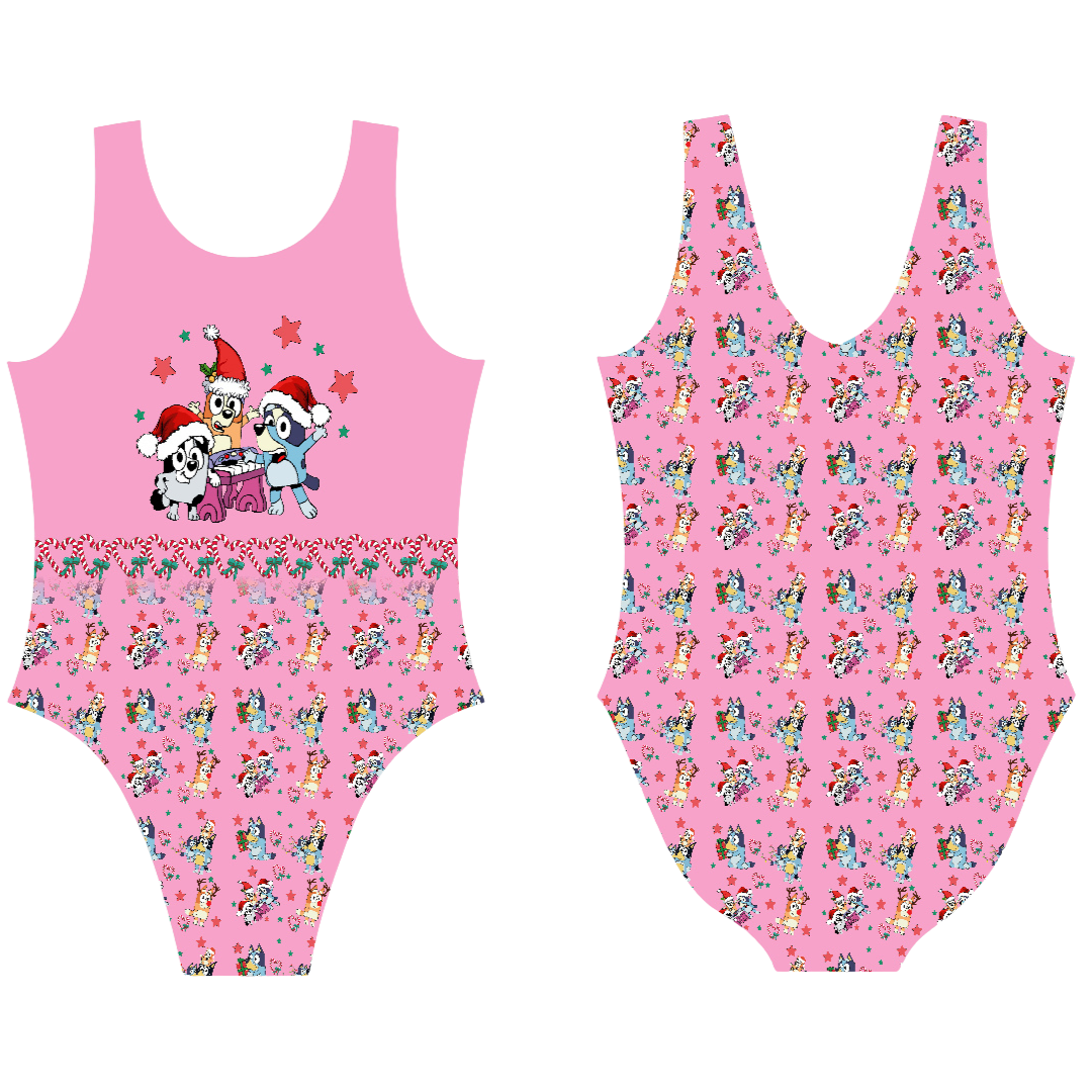 Holidays with Bluey Leotard