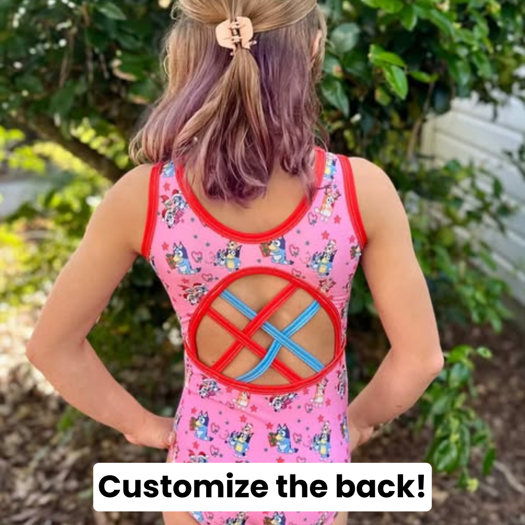 Holidays with Bluey Leotard