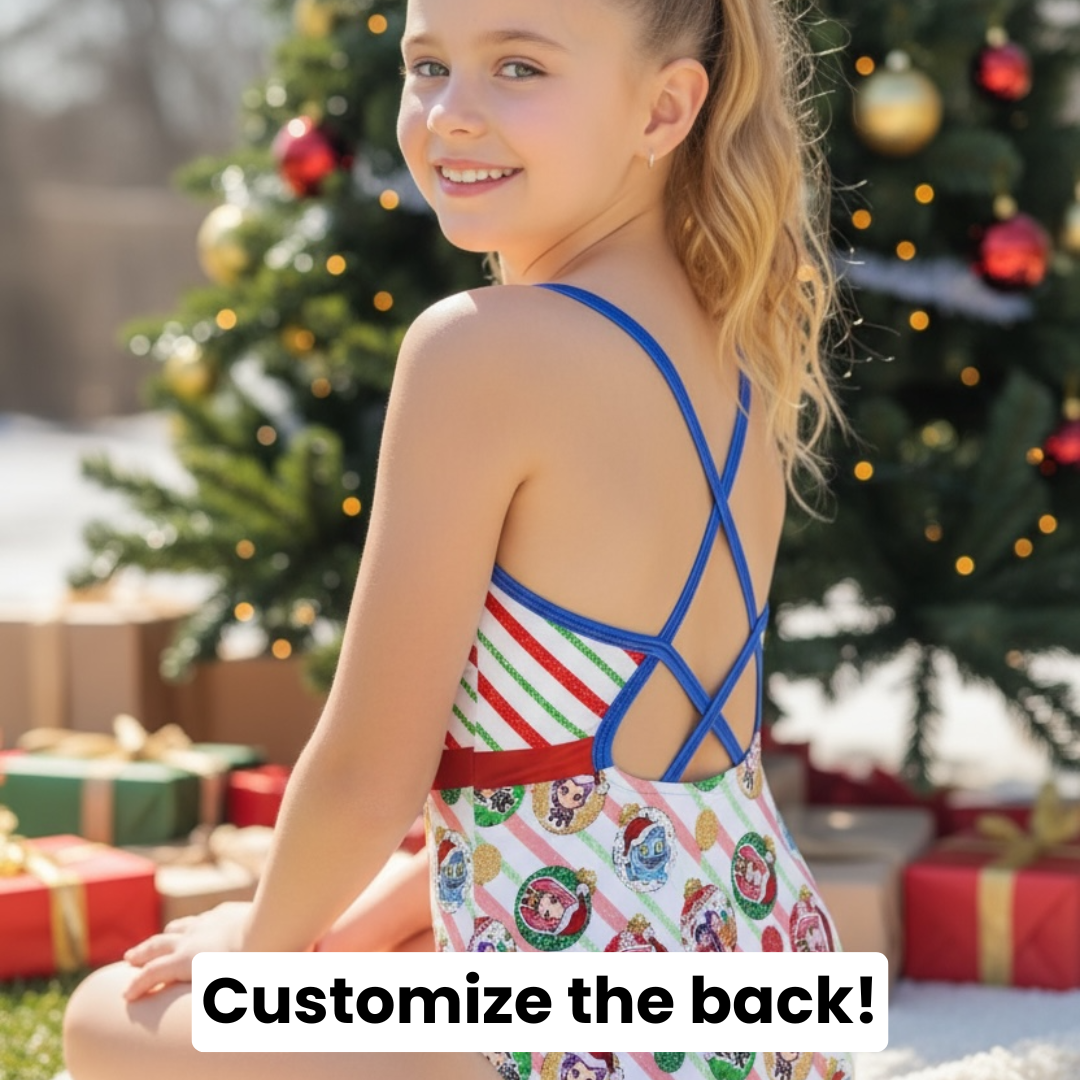 K-pop Kandy Kane Leotard