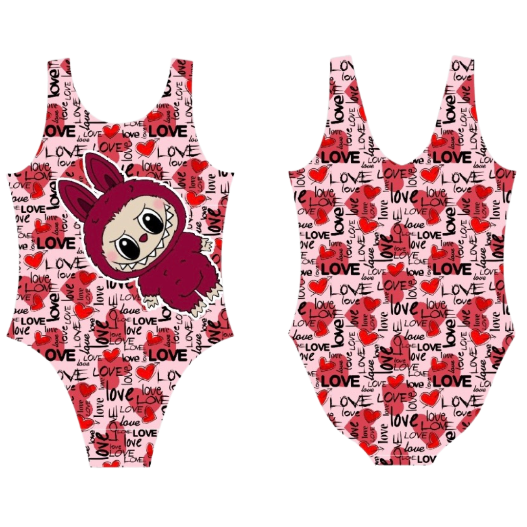 Labubu Love Leotard