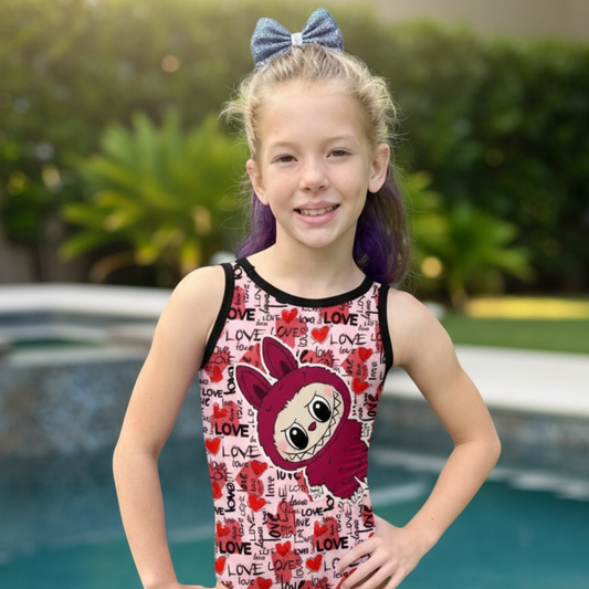 Labubu Love Leotard