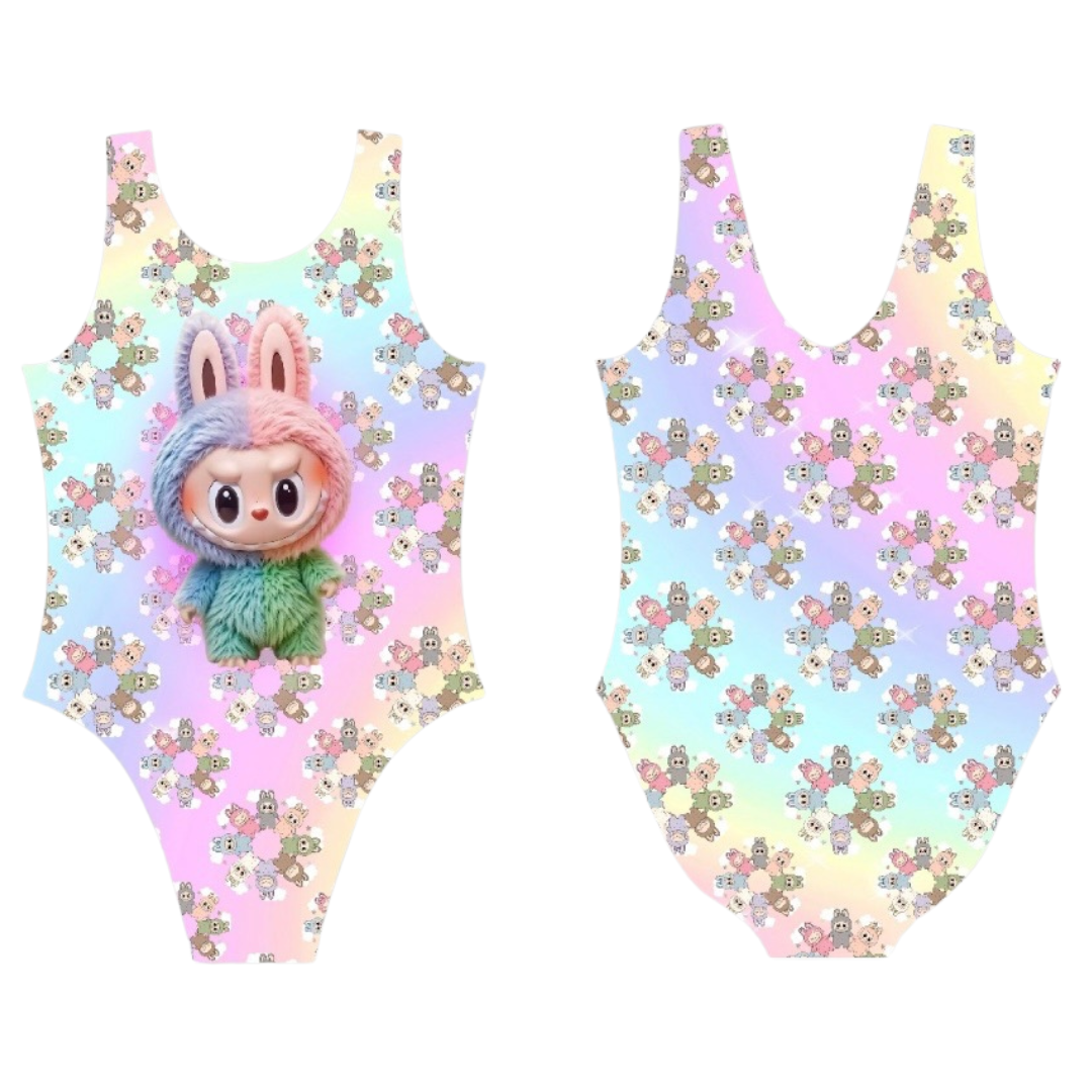 Labubu Rainbow Leotard