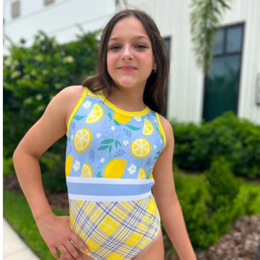 Lemon Squeeze Leotard