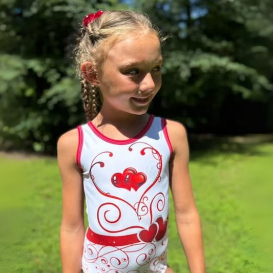 Loving Hearts Leotard
