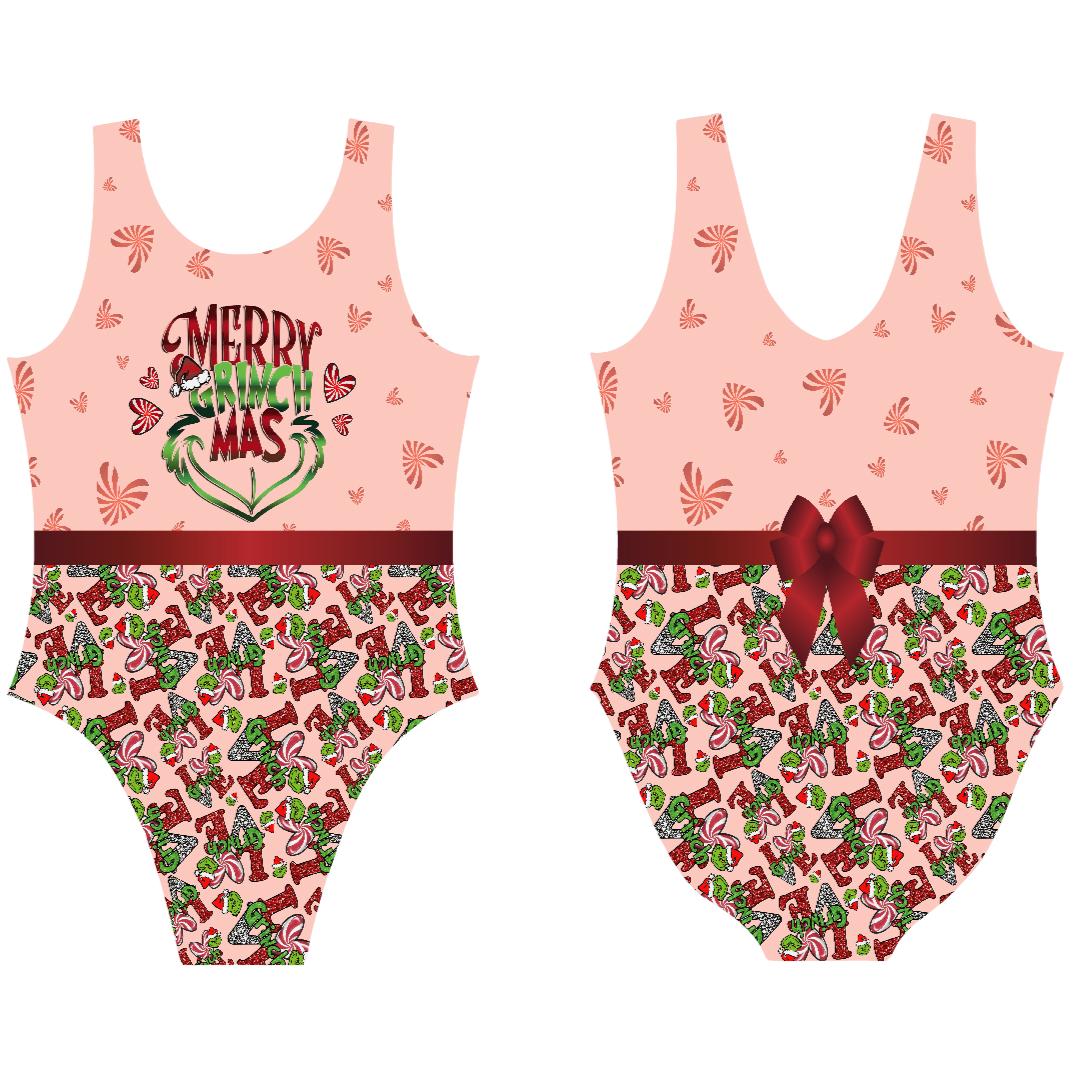 Merry Grinchmas Leotard