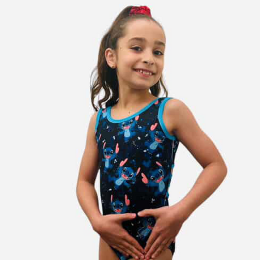 Midnight Stitch Leotard