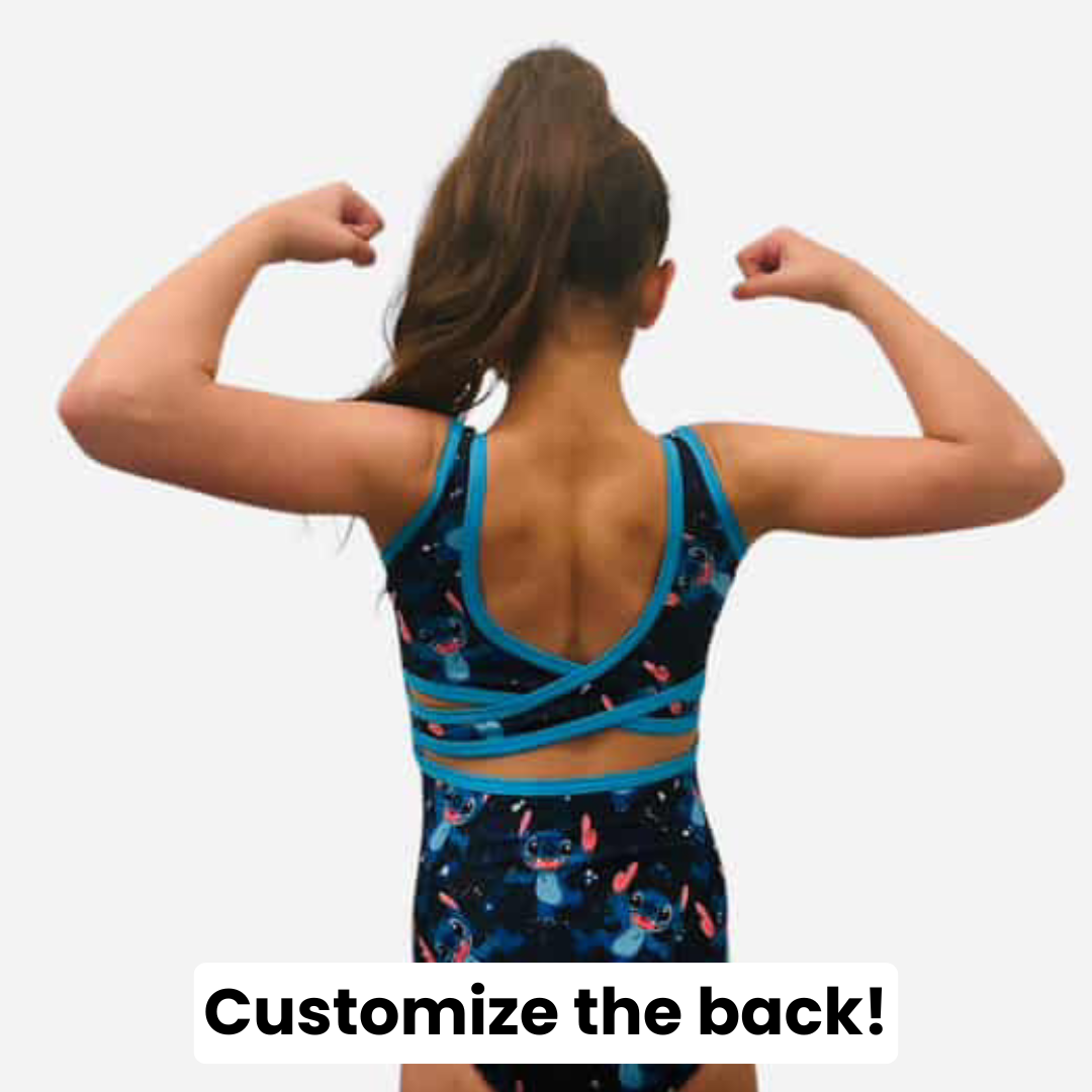 Midnight Stitch Leotard