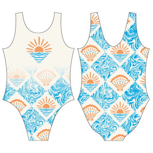 Ocean Breeze Leotard
