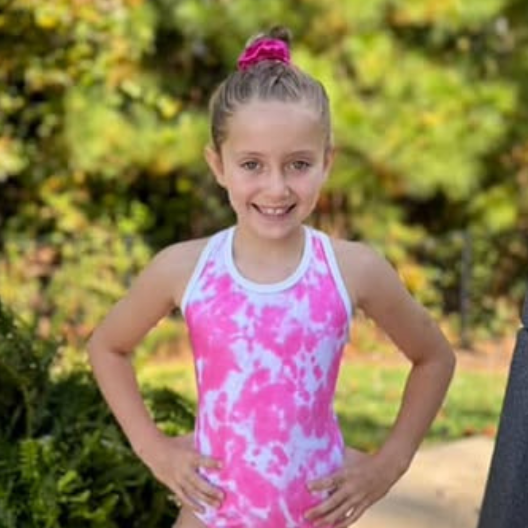 Pink Tie Dye Leotard