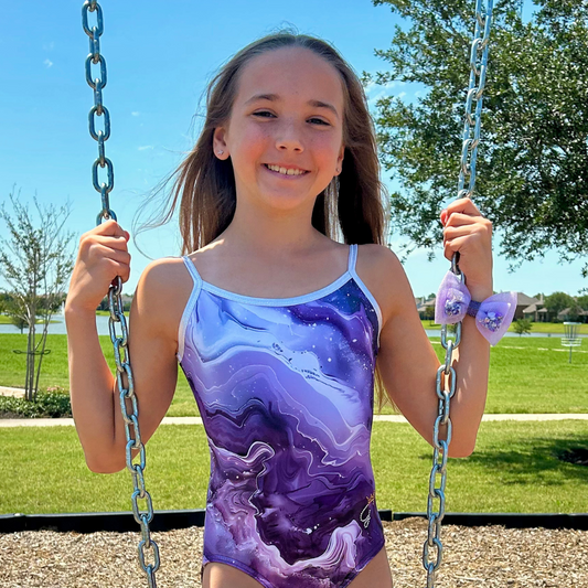 Purple Amethyst Sizzle Leotard
