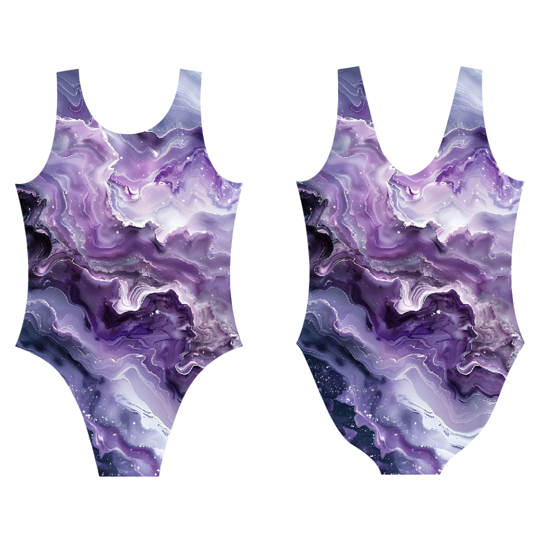 Purple Amethyst Sizzle Leotard