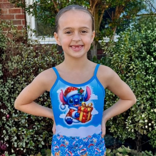 Santa Stitch Leotard
