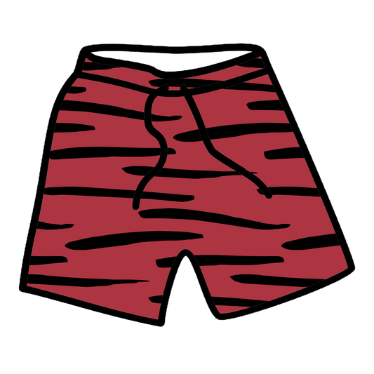 Slashed Training Shorts