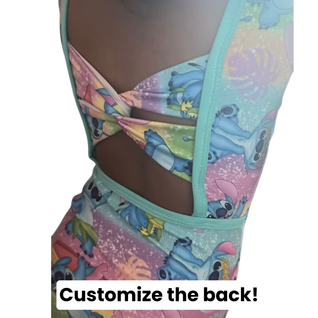 Surfer Stitch Leotard