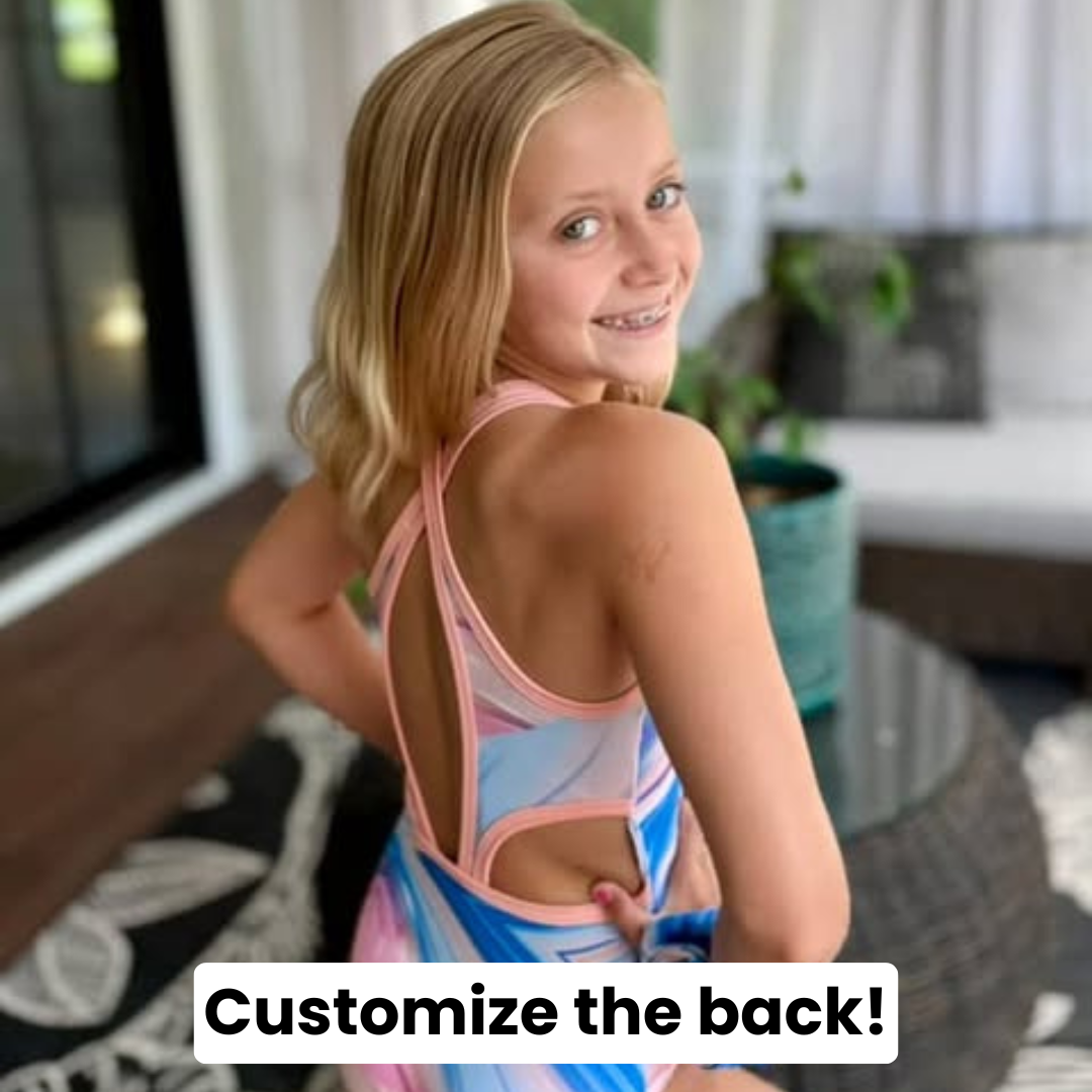 Surfing Waves Leotard