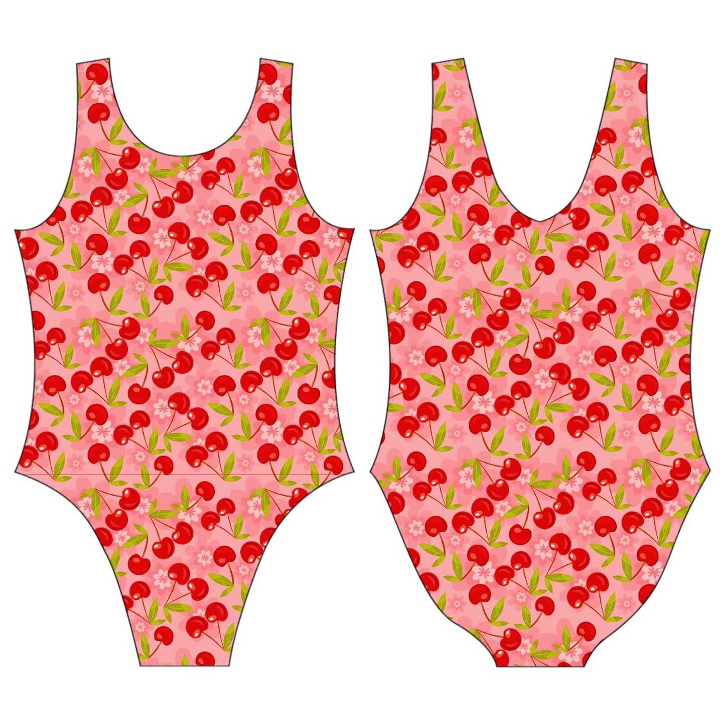 Sweet Cherries Leotard