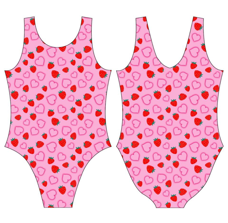 Sweet Strawberries Leotard