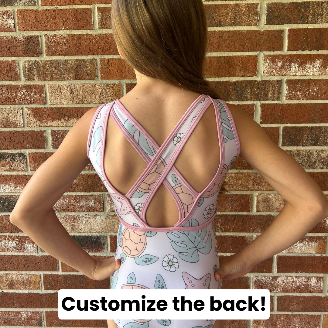 Swimming Turtles Leotard