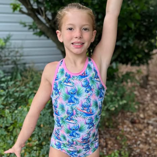Tropical Stitch Leotard