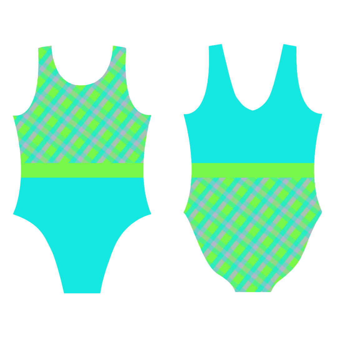 Lilac Turquoise Dreams Leotard