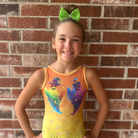 Witchy Ghosts Leotard