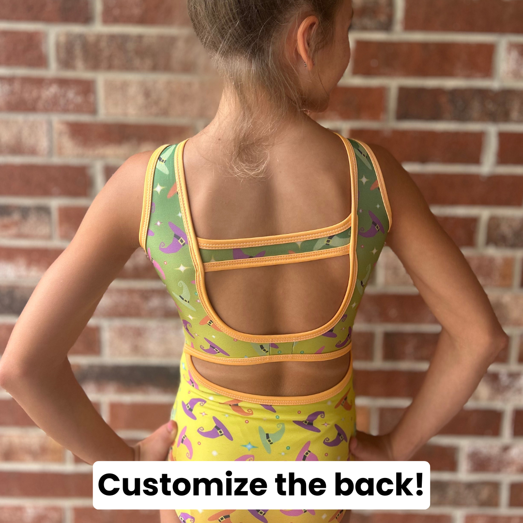 Witchy Ghosts Leotard
