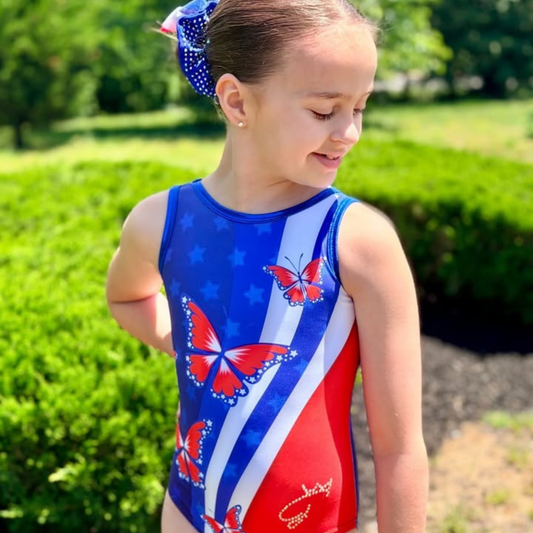 Butterflies in the Sky Leotard
