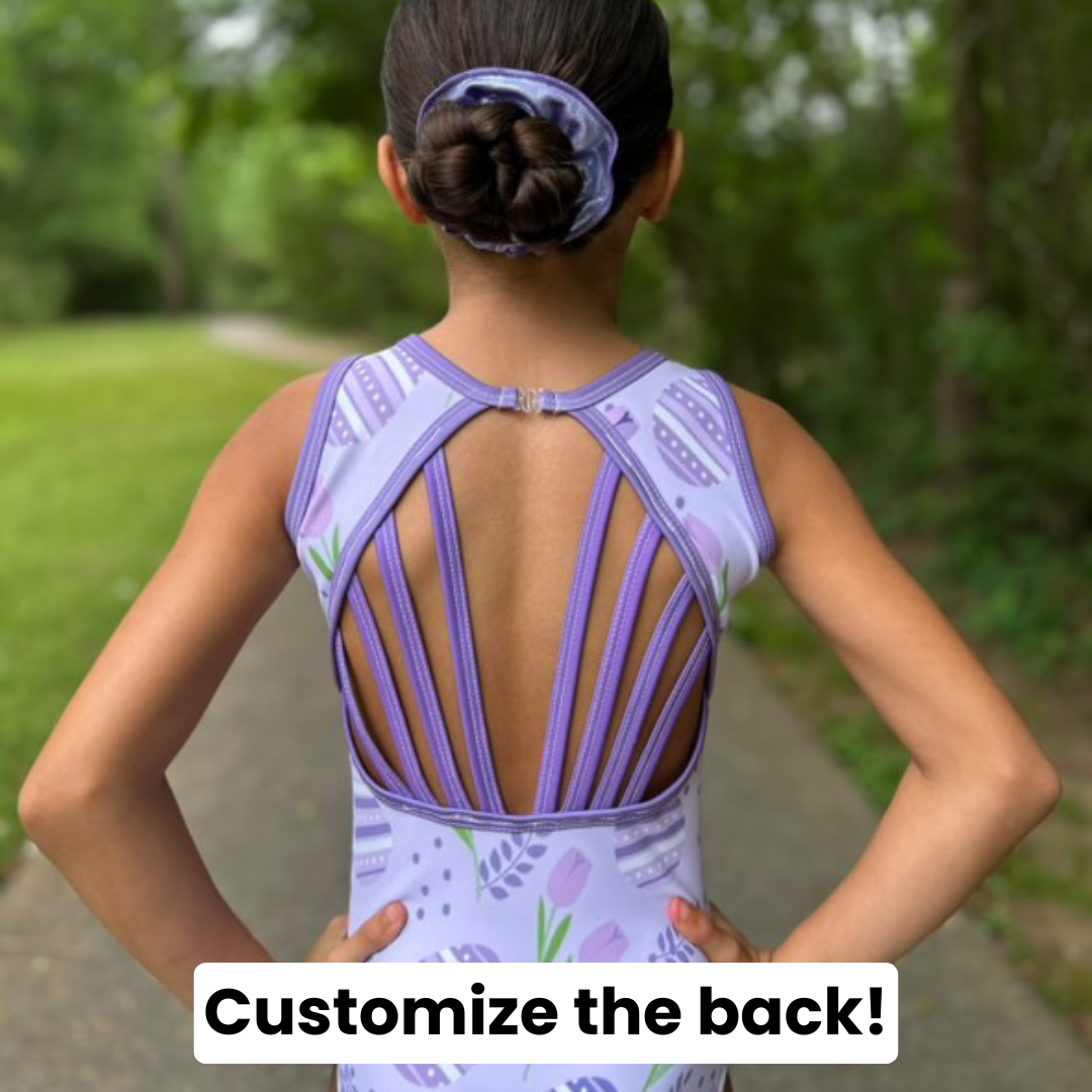 Easter Lavender Eggs Leotard