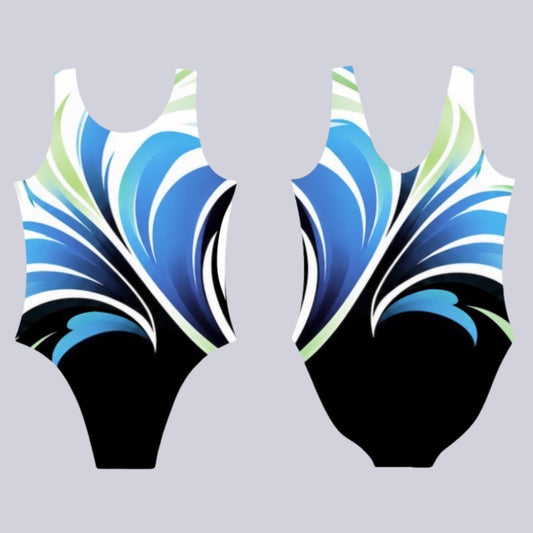 Infinity Flow Leotard (Rhinestones Optional)