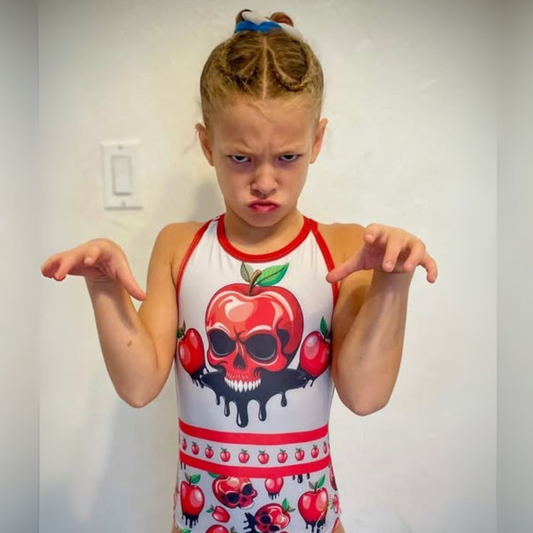 Apple of My Skull Leotard