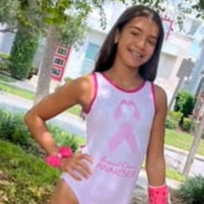 Breast Cancer Awareness 3 Leotard