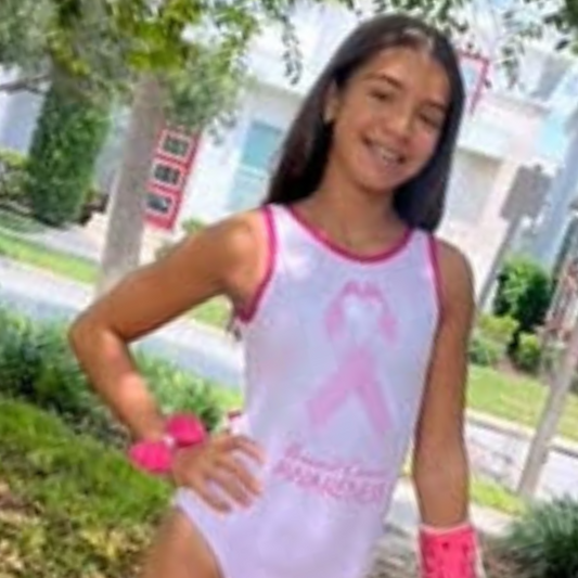 Breast Cancer Awareness 3 Leotard