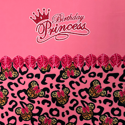 Mickey Birthday Princess Leotard (Rhinestones Optional)