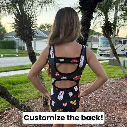 Black Chick-A Leotard