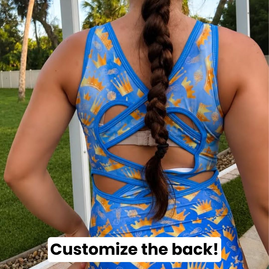 Blessed and Favored Birthday Leotard (Rhinestones Optional)